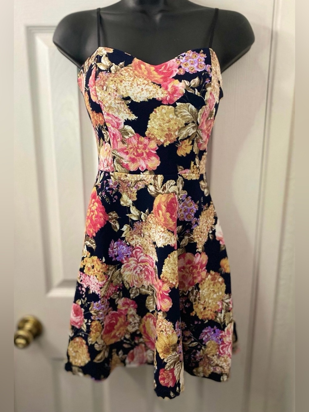 Mini Floral Dress Size Small/Medium